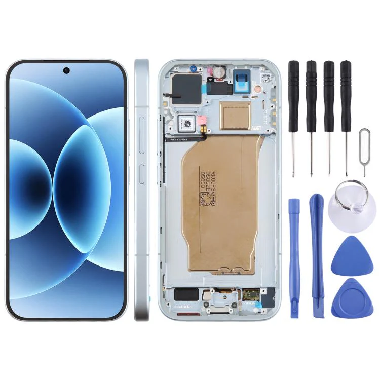 For Xiaomi 17 Original LCD Screen Digitizer Full Assembly with Frame (Blue)