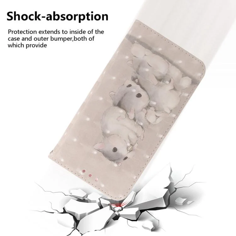 For Xiaomi 17T 5G 3D Colored Flip Leather Phone Case(Squirrels) - Image 7