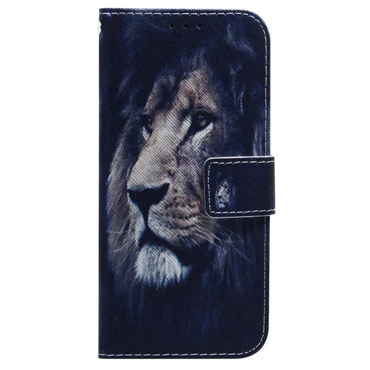 For Xiaomi 17T 5G Coloured Drawing Flip Leather Phone Case(Lion) - Image 2