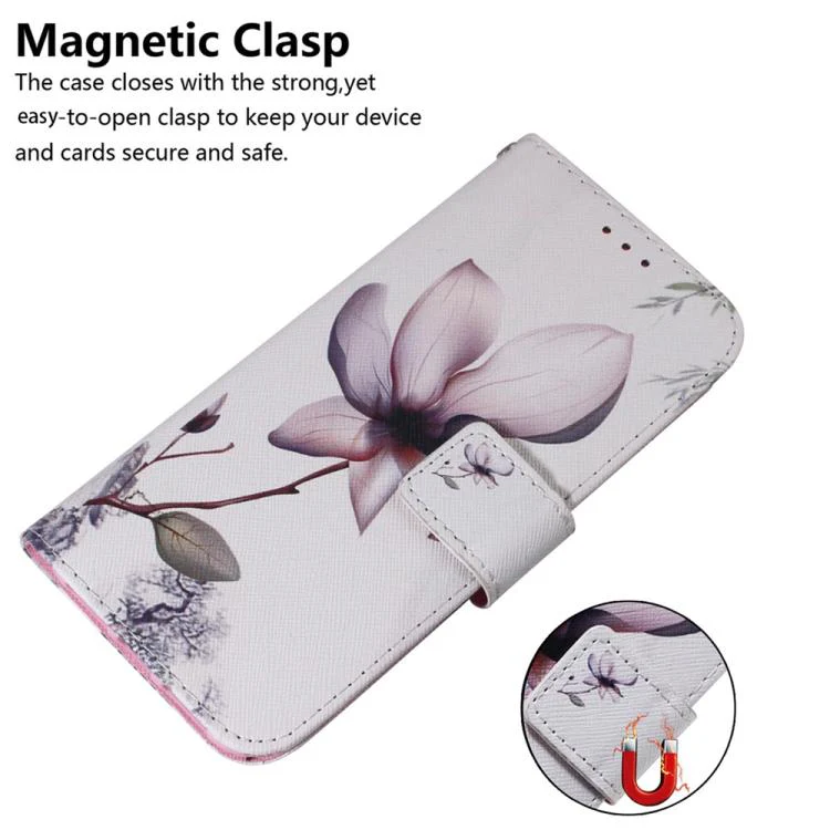 For Xiaomi 17T 5G Coloured Drawing Flip Leather Phone Case(Magnolia) - Image 6