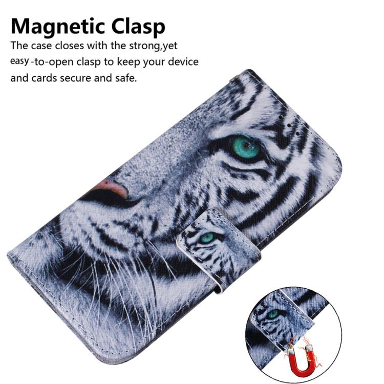 For Xiaomi 17T 5G Coloured Drawing Flip Leather Phone Case(Tiger) - Image 6
