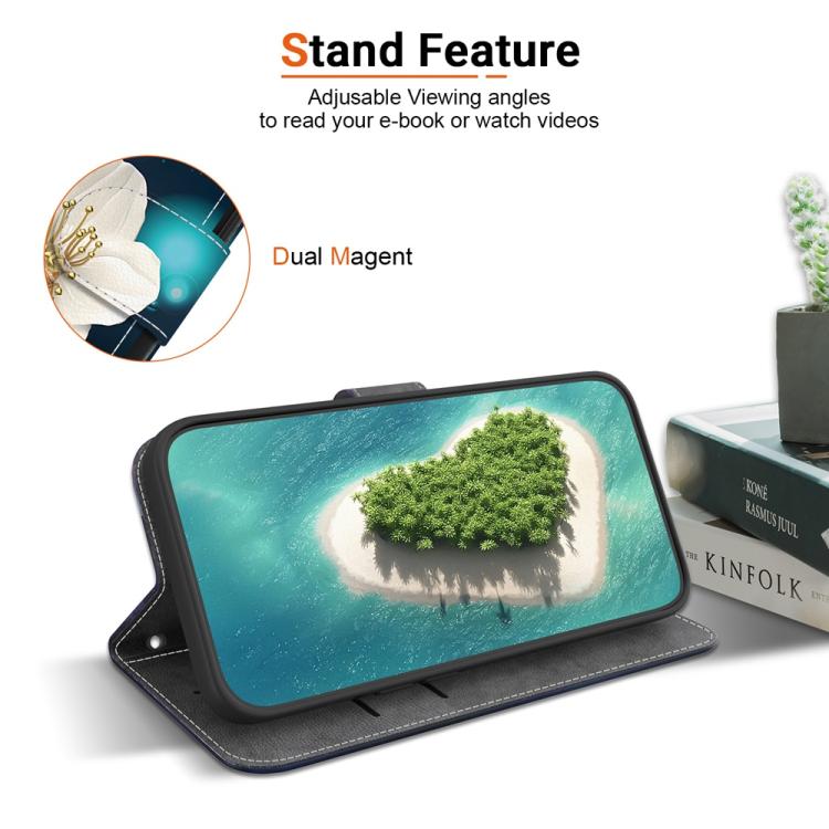 For Xiaomi 17T 5G Crystal Texture Colored Drawing Leather Phone Case(Magnolia) - Image 6