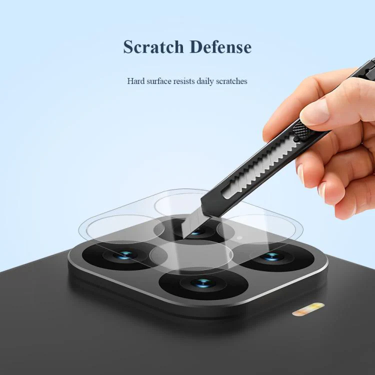 For Xiaomi 17T 5G LeReach TF Series AirGlass Version HD Wear-Resistant Camera Lens Glass Film(Black) - Image 4