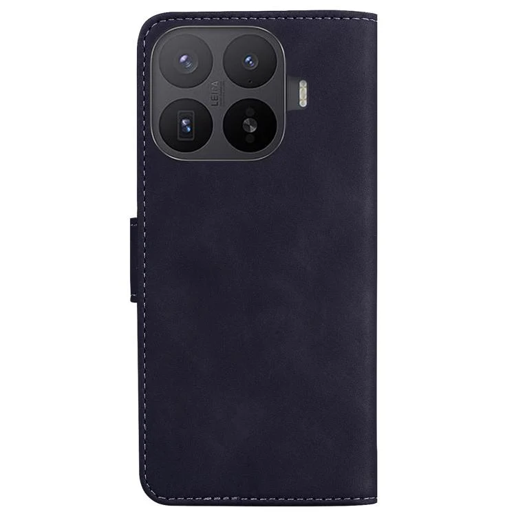 For Xiaomi 17T 5G Skin Feel Pure Color Flip Leather Phone Case(Black) - Image 3