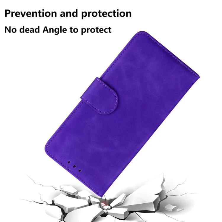 For Xiaomi 17T 5G Skin Feel Pure Color Flip Leather Phone Case(Purple) - Image 7