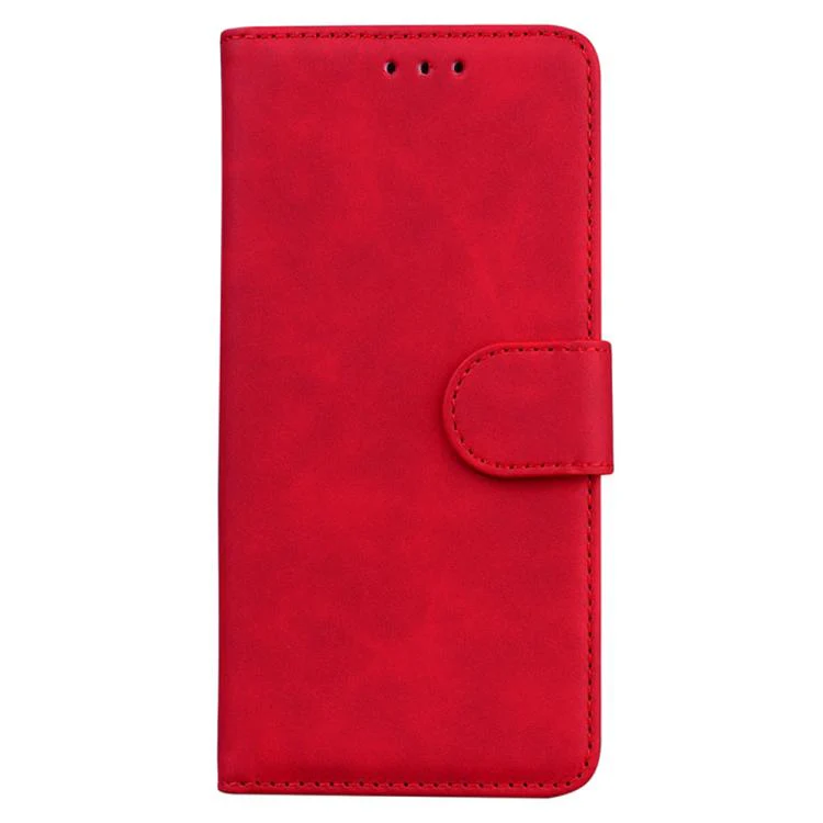 For Xiaomi 17T 5G Skin Feel Pure Color Flip Leather Phone Case(Red) - Image 2