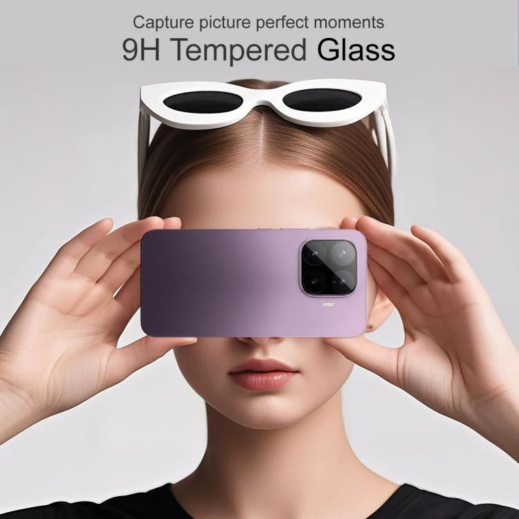 For Xiaomi 17T Pro 5G IMAK Rear Camera Lens Glass Film Black Version - Image 3