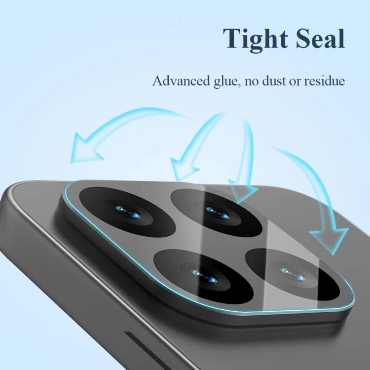 For Xiaomi 17T Pro 5G LeReach TF Series AirGlass Version HD Wear-Resistant Camera Lens Glass Film(Black) - Image 6