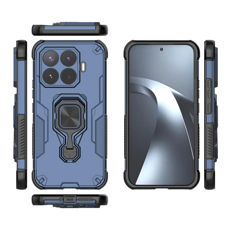 For Xiaomi 17T Pro 5G Metal Kickstand TPU Hybrid PC Phone Case(Blue) - Image 3
