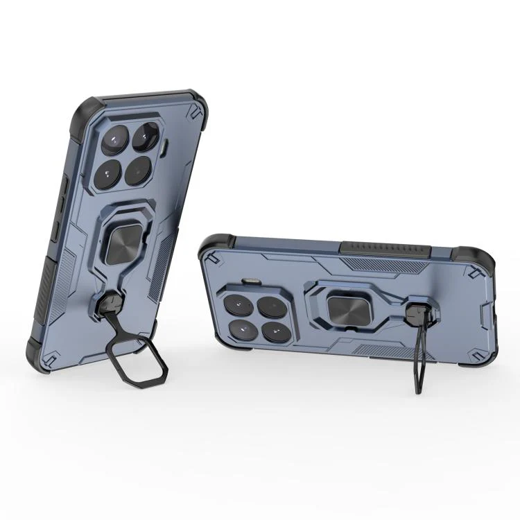 For Xiaomi 17T Pro 5G Metal Kickstand TPU Hybrid PC Phone Case(Blue) - Image 4