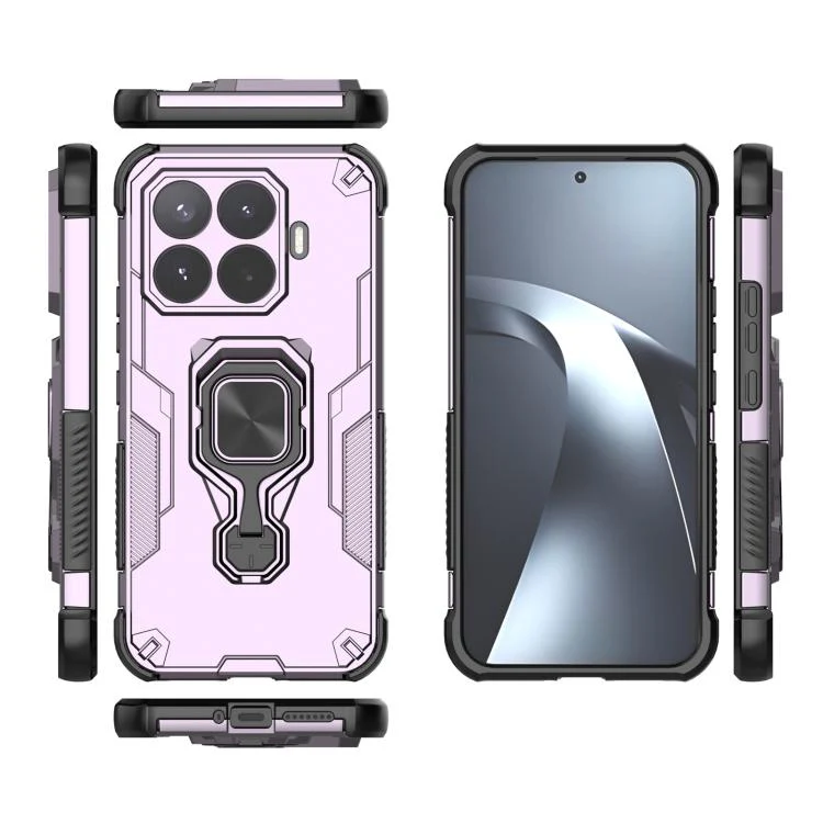 For Xiaomi 17T Pro 5G Metal Kickstand TPU Hybrid PC Phone Case(Purple) - Image 3