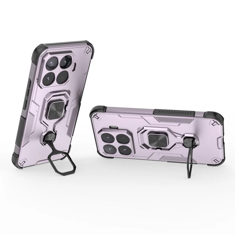 For Xiaomi 17T Pro 5G Metal Kickstand TPU Hybrid PC Phone Case(Purple) - Image 4