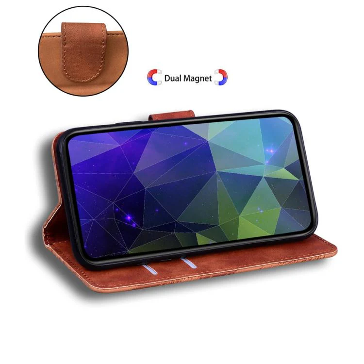 For Xiaomi 17T Pro 5G Skin Feel Pure Color Flip Leather Phone Case(Brown) - Image 5