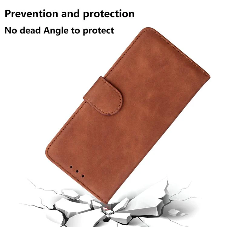 For Xiaomi 17T Pro 5G Skin Feel Pure Color Flip Leather Phone Case(Brown) - Image 7