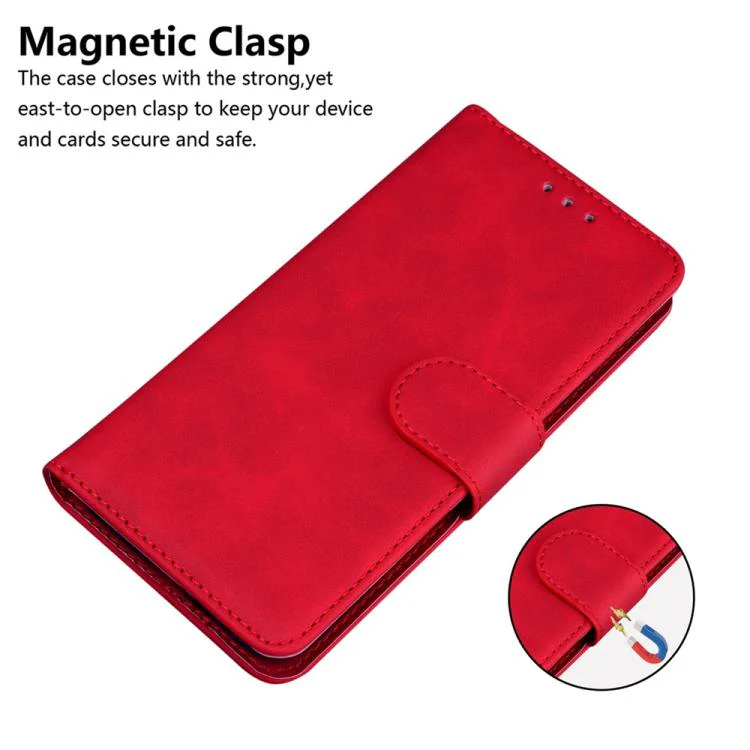 For Xiaomi 17T Pro 5G Skin Feel Pure Color Flip Leather Phone Case(Red) - Image 6