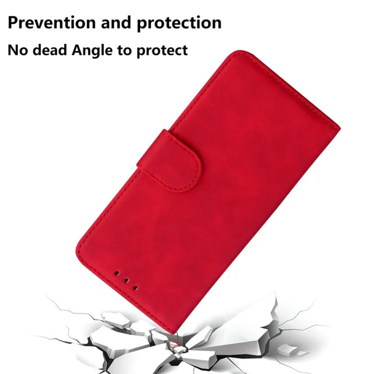 For Xiaomi 17T Pro 5G Skin Feel Pure Color Flip Leather Phone Case(Red) - Image 7
