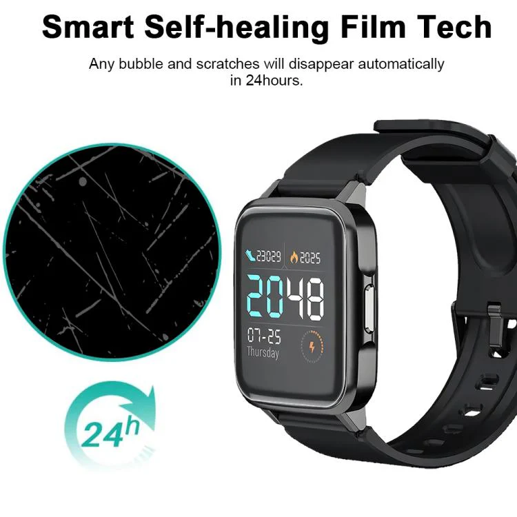 For Xiaomi Haylou LS01 5pcs xDfind Soft Hydrogel Film Full Cover Watch Front Protector - Image 4