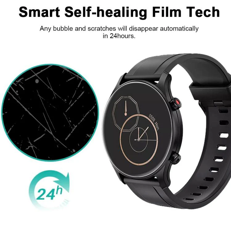 For Xiaomi Haylou LS04 / RS3 5pcs xDfind Soft Hydrogel Film Full Cover Watch Front Protector - Image 4