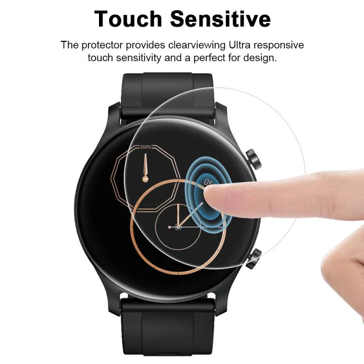 For Xiaomi Haylou LS04 / RS3 5pcs xDfind Soft Hydrogel Film Full Cover Watch Front Protector - Image 5