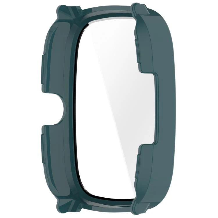 For Xiaomi Haylou RS5 Tempered Glass Film Integrated PC Watch Protective Case(Pine Green) - Image 5