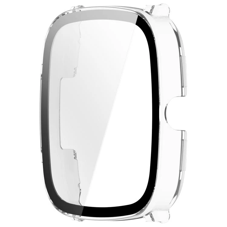 For Xiaomi Haylou RS5 Tempered Glass Film Integrated PC Watch Protective Case(Transparent) - Image 4