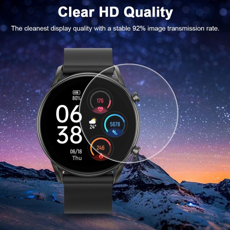 For Xiaomi Haylou RT2 5pcs xDfind Soft Hydrogel Film Full Cover Watch Front Protector - Image 6