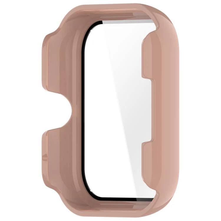 For Xiaomi Haylou Watch 4 Tempered Film Integrated PC Watch Protective Case(Pink) - Image 5