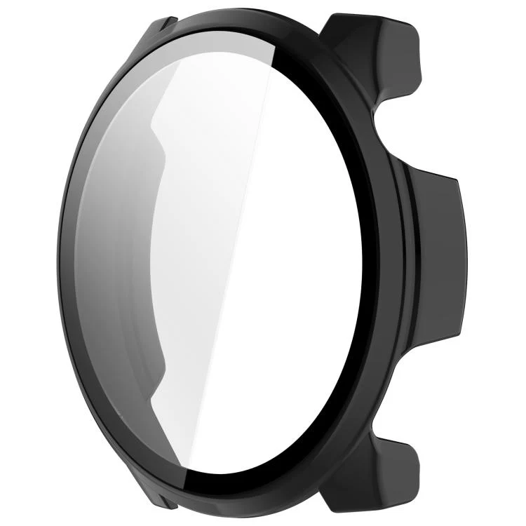 For Xiaomi Haylou Watch 4S Tempered Film Integrated PC Watch Protective Case(Black) - Image 4