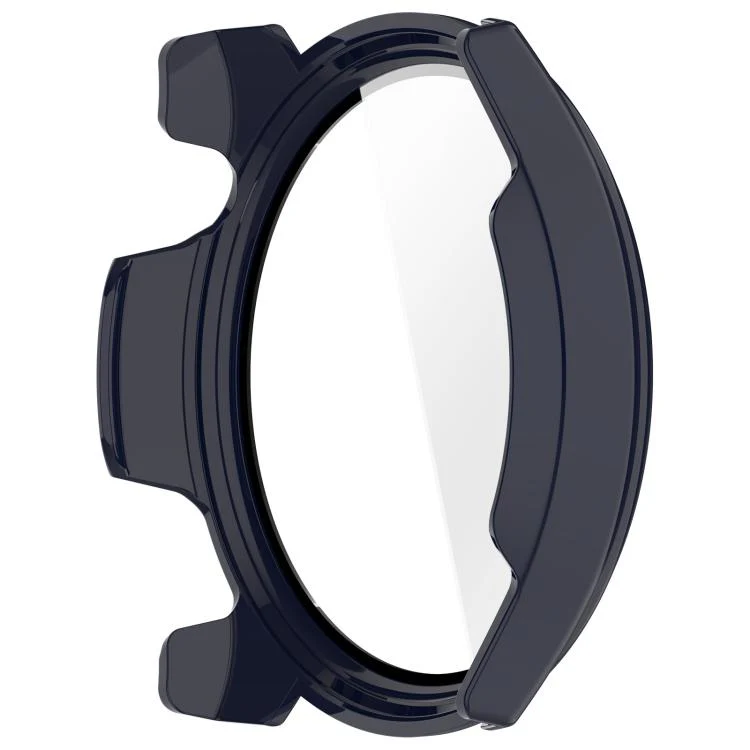 For Xiaomi Haylou Watch 4S Tempered Film Integrated PC Watch Protective Case(Ink Blue) - Image 5