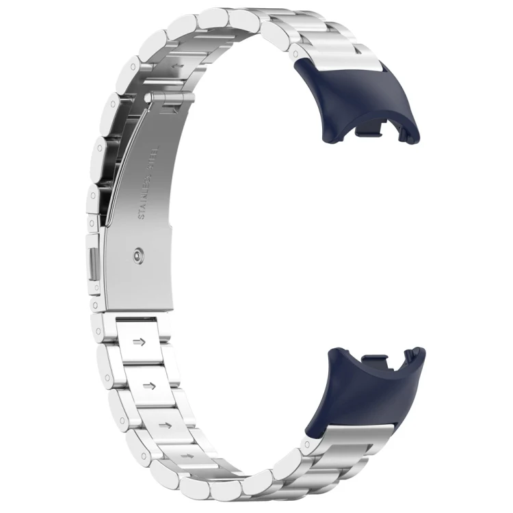 For Xiaomi Mi Band 8 1 Pair  PC Plastic Watch Band Connector(Ink Blue) - Image 4