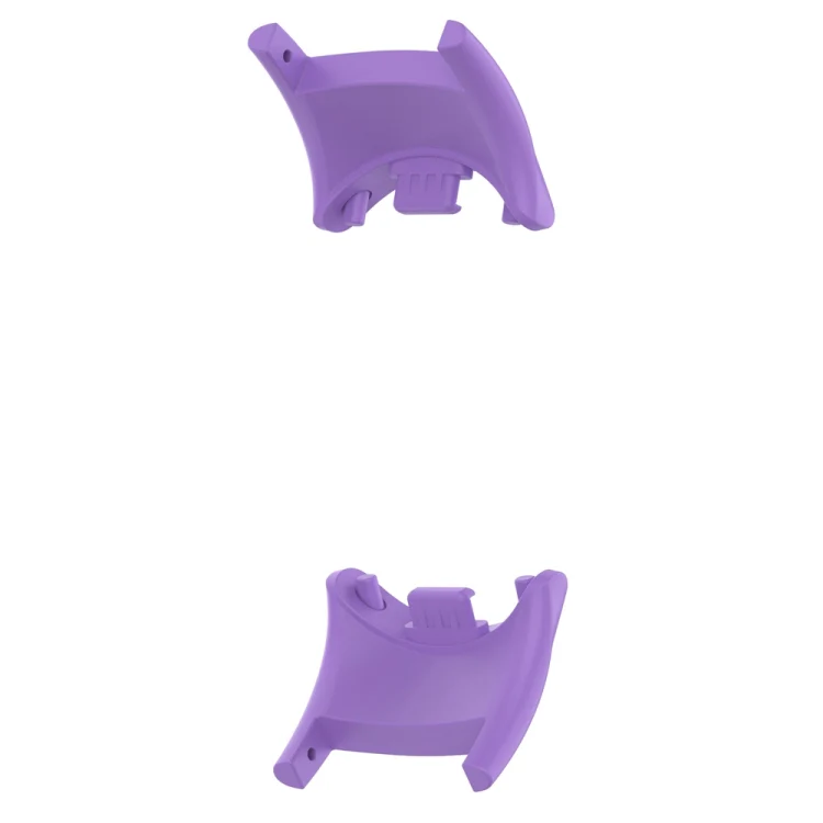 For Xiaomi Mi Band 8 1 Pair  PC Plastic Watch Band Connector(Purple) - Image 2