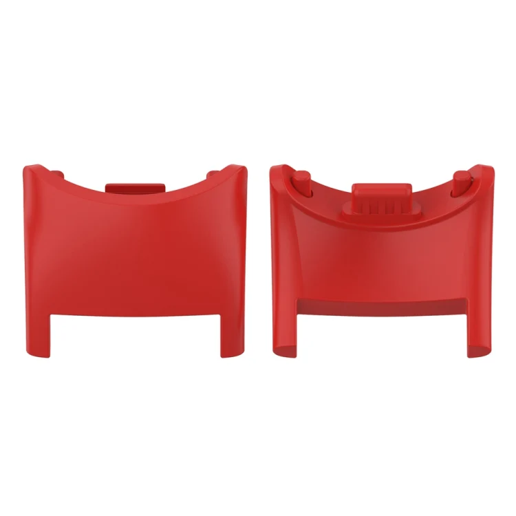 For Xiaomi Mi Band 8 1 Pair  PC Plastic Watch Band Connector(Red)