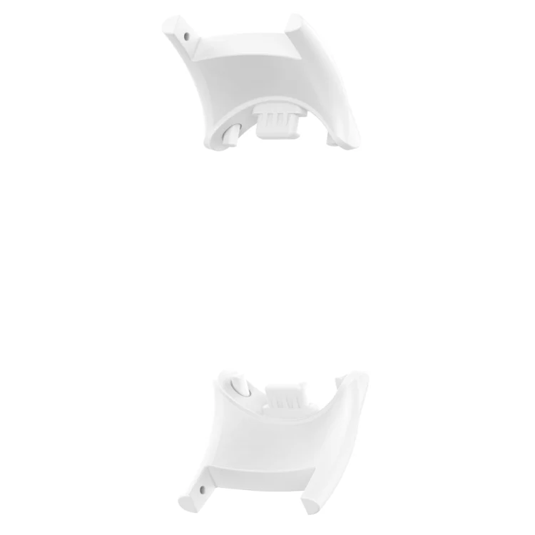 For Xiaomi Mi Band 8 1 Pair  PC Plastic Watch Band Connector(White) - Image 2