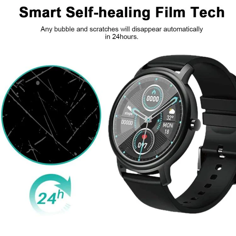 For Xiaomi Mibro Air 5pcs xDfind Soft Hydrogel Film Full Cover Watch Front Protector - Image 4