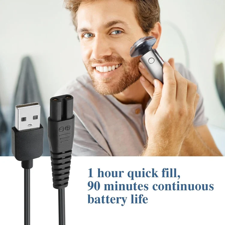 For Xiaomi Mijia MJTXD01SKS Electric Shaver USB Charging Cable Power ,Spce: 6pcs USB Cable - Image 6