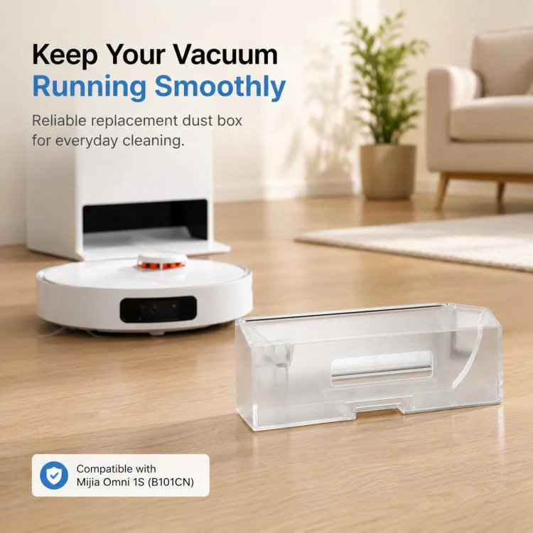 For Xiaomi Mijia Omni Robot Vacuum Mop B101CN / 1S / 2 / 2S Replacement Parts, Filter-Free Dust Box - Image 7