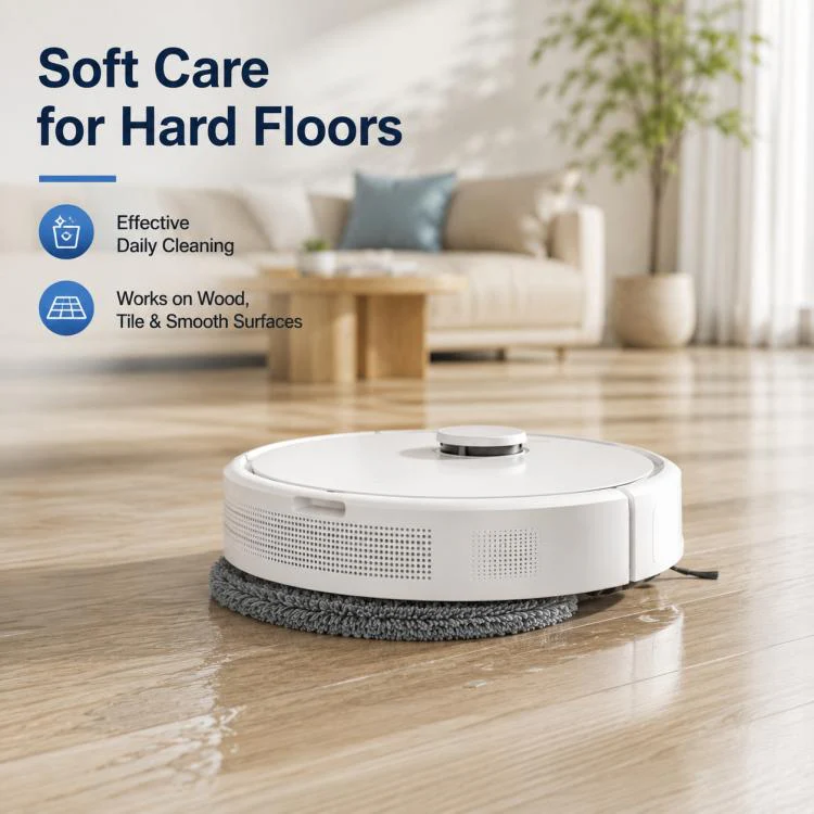 For Xiaomi Mijia Omni Robot Vacuum Mop B101CN / 1S / 2 / 2S Replacement Parts, Grey Fine Mop Pad - Image 8