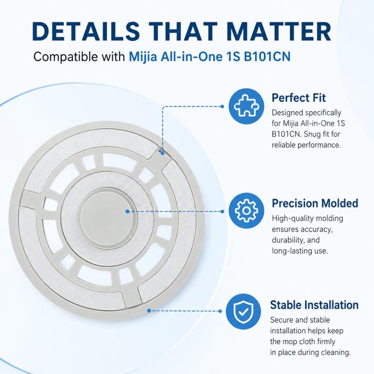 For Xiaomi Mijia Omni Robot Vacuum Mop B101CN / 1S / 2 / 2S Replacement Parts, Mop Pad Holder - Image 3