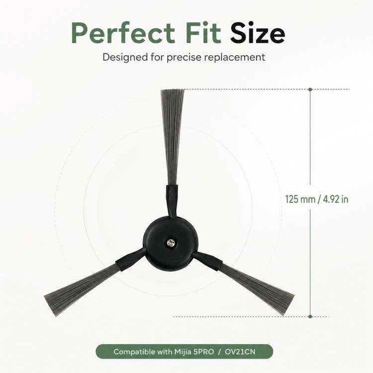 For Xiaomi Mijia Robot Vacuum Cleaner 5 Pro OV21CN Replacement Parts, Side Brush - Image 3