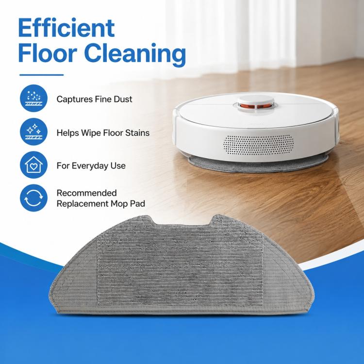 For Xiaomi Mijia Robot Vacuum Mop 2 MJST1S Replacement Parts, Mop Pad - Image 8