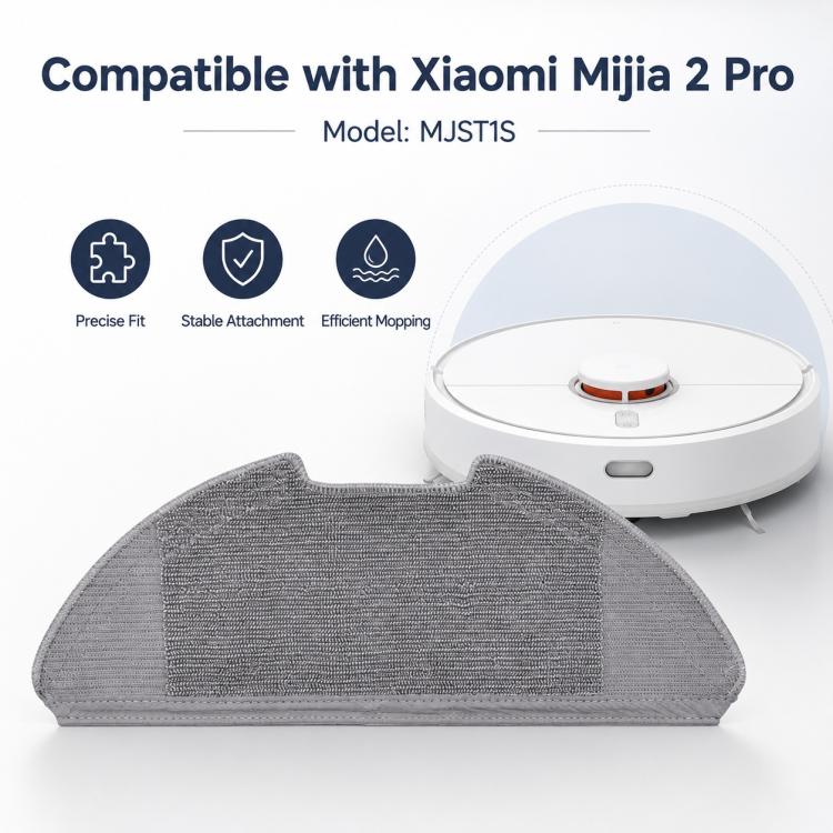 For Xiaomi Mijia Robot Vacuum Mop 2 Pro MJST1S Replacement Parts, Mop Pad - Image 7