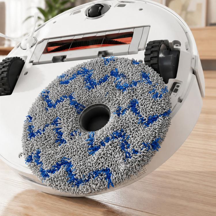 For Xiaomi Mijia Robot Vacuum Mop 2 Pro Replacement Parts, Blue Striped Mop Pad