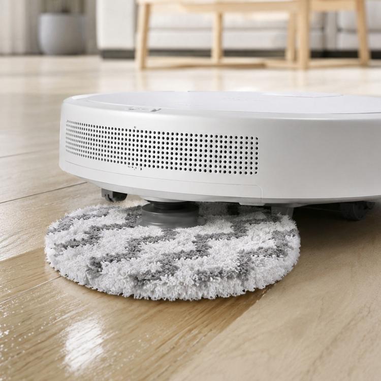 For Xiaomi Mijia Robot Vacuum Mop 2 Pro Replacement Parts, Grey Striped Mop Pad