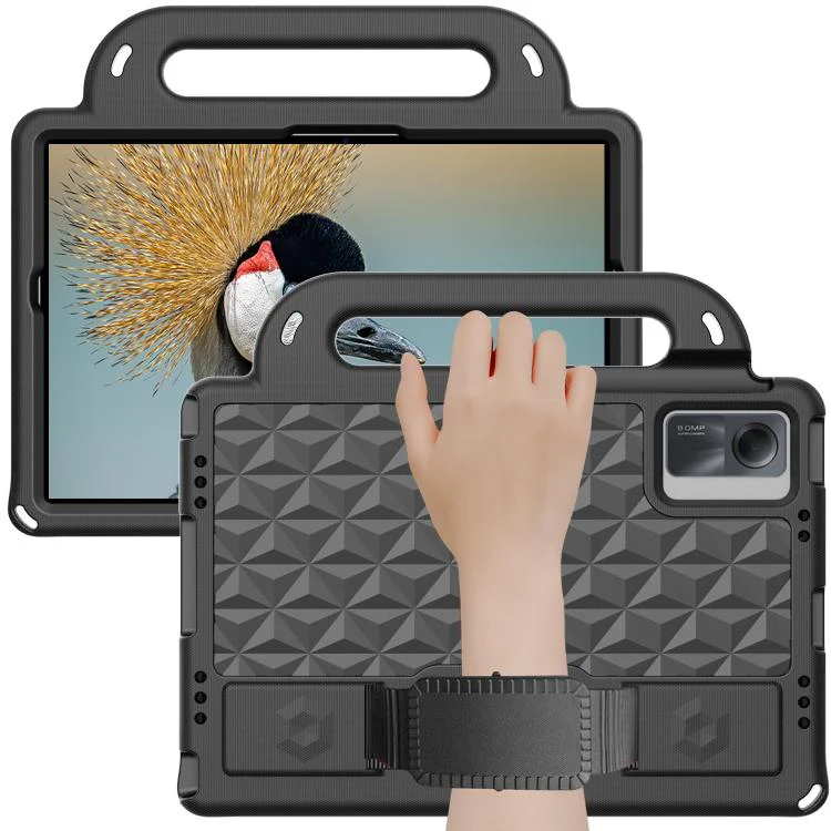 For Xiaomi Pad 5 / 5 Pro Diamond Series EVA Shockproof Sleeve Tablet Case(Black) - Image 2