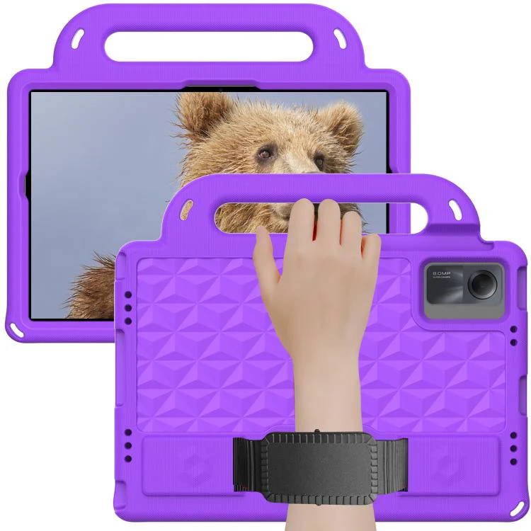 For Xiaomi Pad 5 / 5 Pro Diamond Series EVA Shockproof Sleeve Tablet Case(Purple) - Image 2