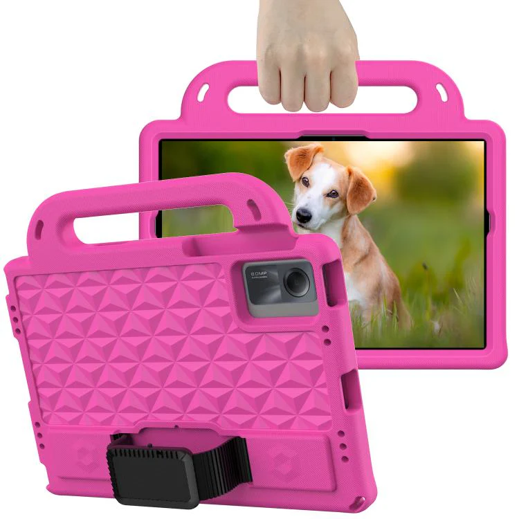For Xiaomi Pad 5 / 5 Pro Diamond Series EVA Shockproof Sleeve Tablet Case(Rose Red)