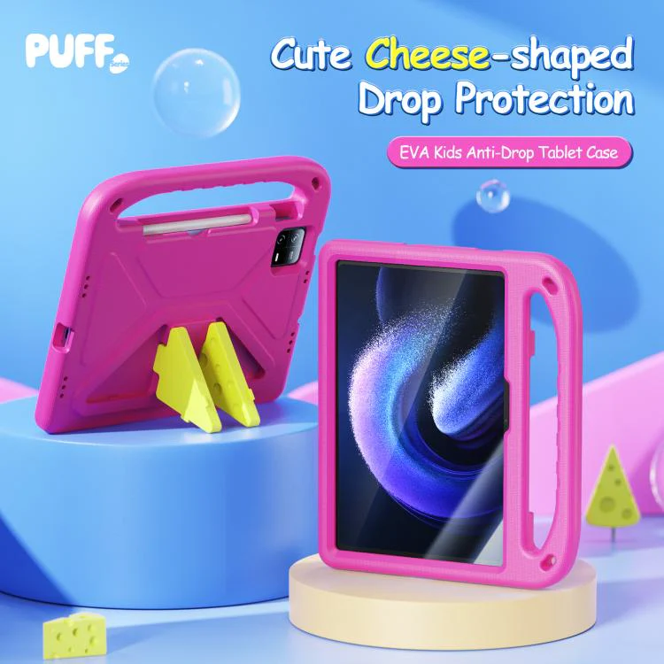 For Xiaomi Pad 6 / 6 Pro DUX DUCIS PUFF Series EVA Portable Holder Tablet Case(Pink) - Image 3