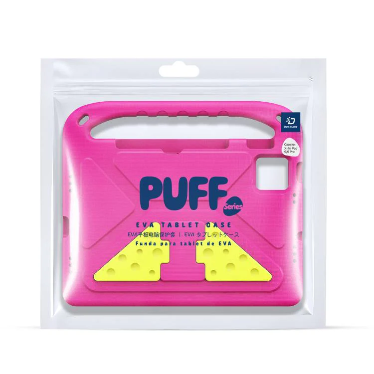 For Xiaomi Pad 6 / 6 Pro DUX DUCIS PUFF Series EVA Portable Holder Tablet Case(Pink) - Image 8