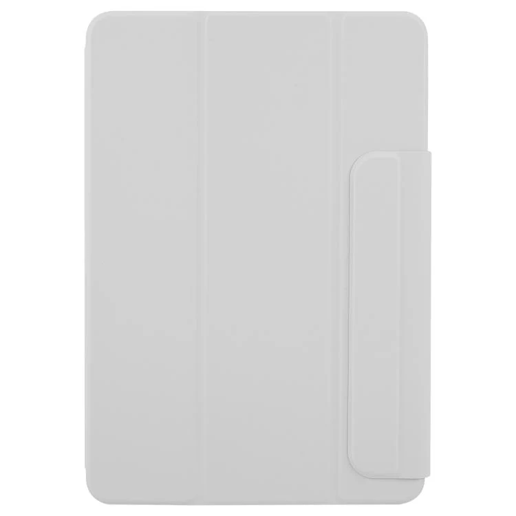 For Xiaomi Pad 7 / 7 Pro Trifold Magnetic Split Acrylic Leather Tablet Case(Grey) - Image 2
