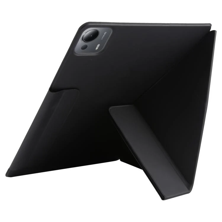 For Xiaomi Pad 7 Ultra Fixed Buckle Magnetic Deformation Leather Tablet Case(Black) - Image 5
